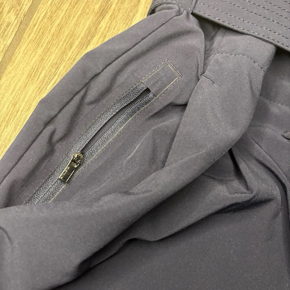 Athleta Skyline Pant II Navy Blue Women's Elastic Tie Waist Pants Size 20 PLUS - Picture 7 of 11